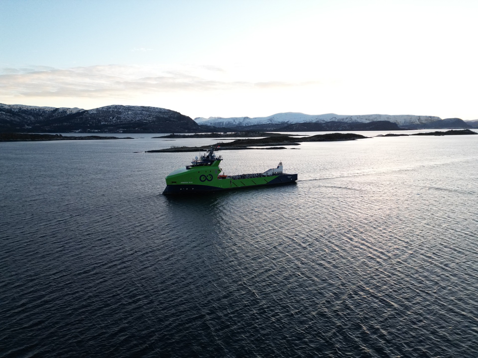 Armada 7801 arrives in Norway