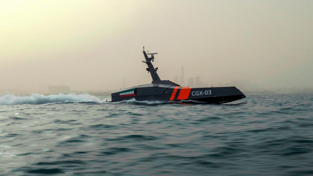 Ocean Infinity's Needlefish uncrewed vessel operating in Kuwait